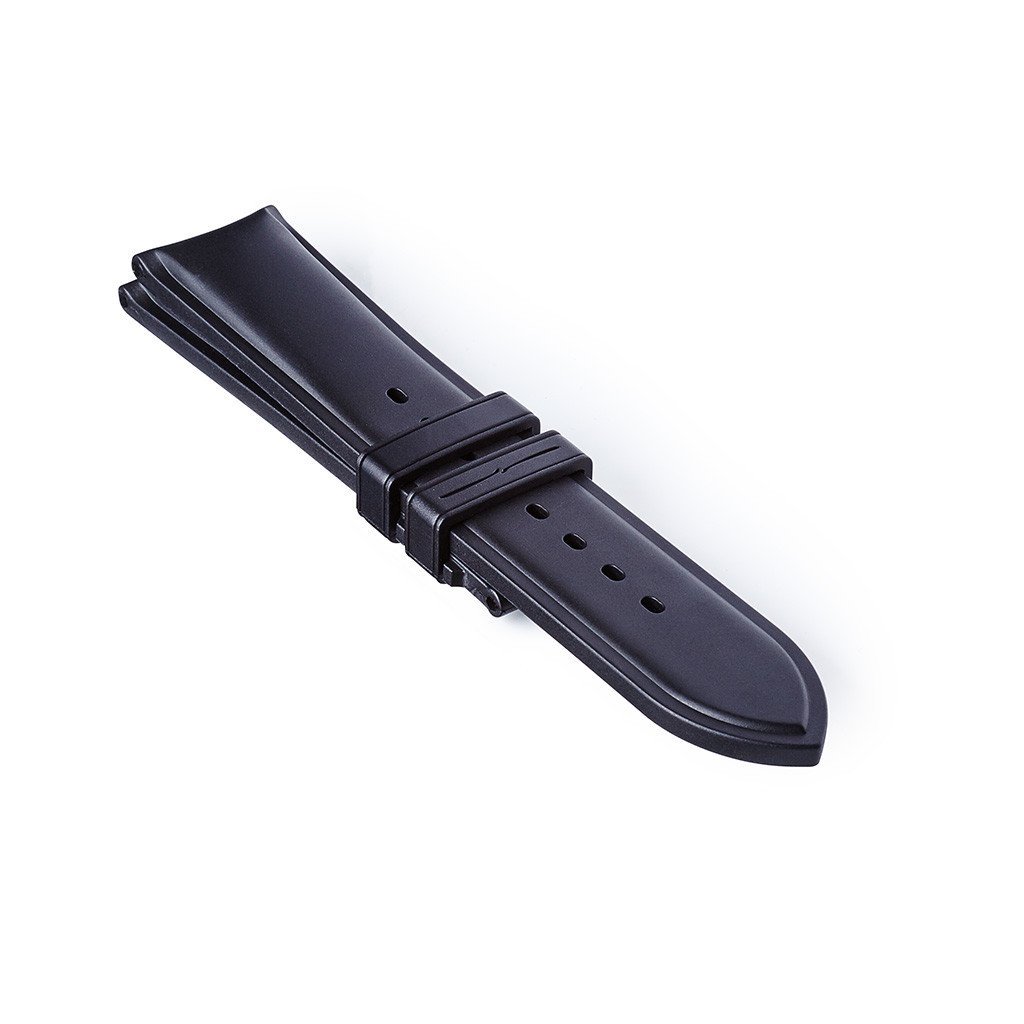 5832_Bremont_Rubber_TempleIsland_Black_22mm_e4eb4b41-f70d-45bd-ac66-ee92f5107011 Rubber Strap - Temple Island - Black - Image 1