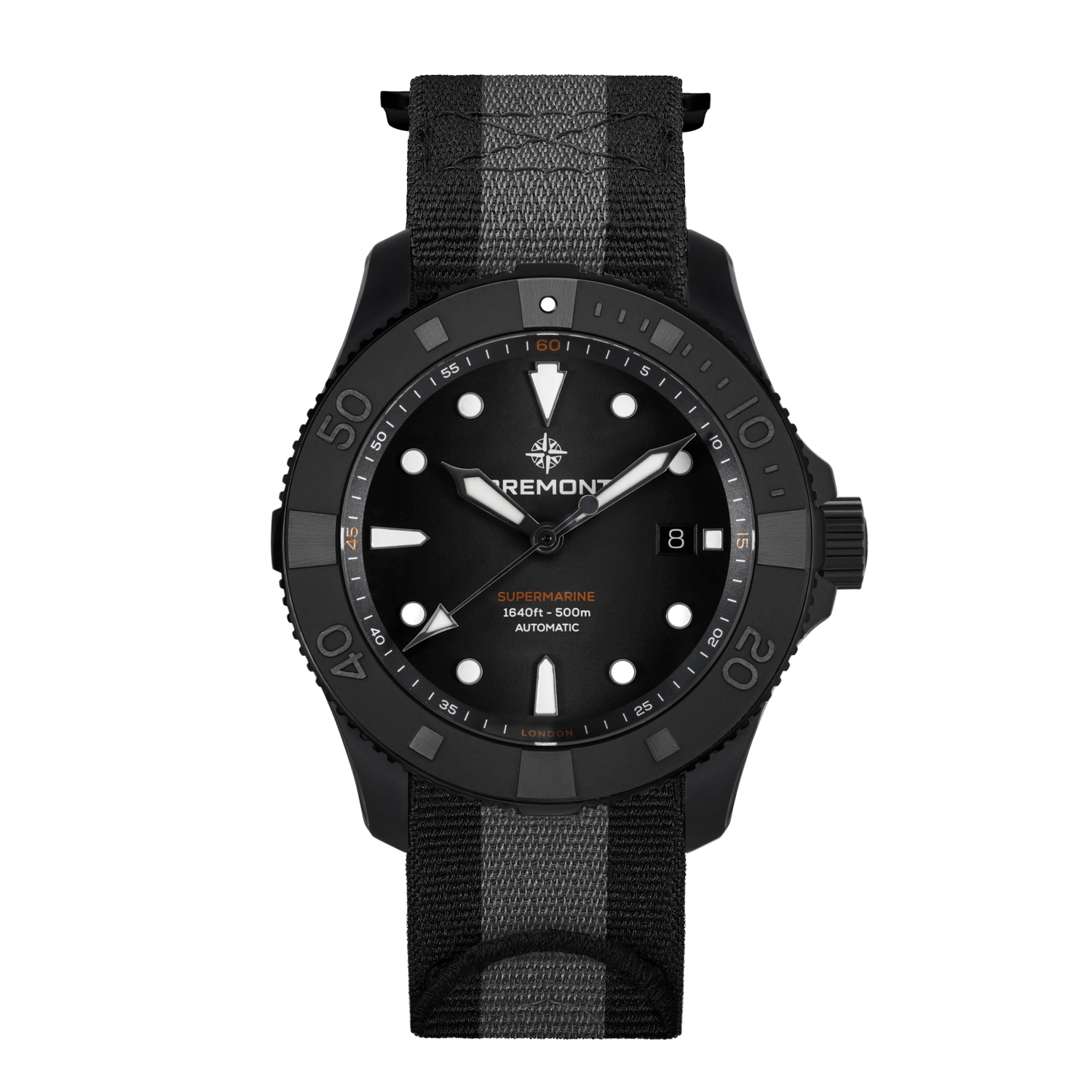 ProductCarousel-Bracelet8 Supermarine Full Ceramic, Tactical Black - Image 1