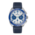 Terra Nova 42.5MM HRR Chronograph Leather Strap